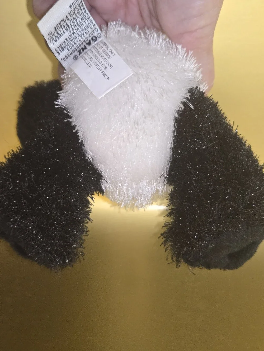 Ganz Webkinz Panda Bear Plush 8